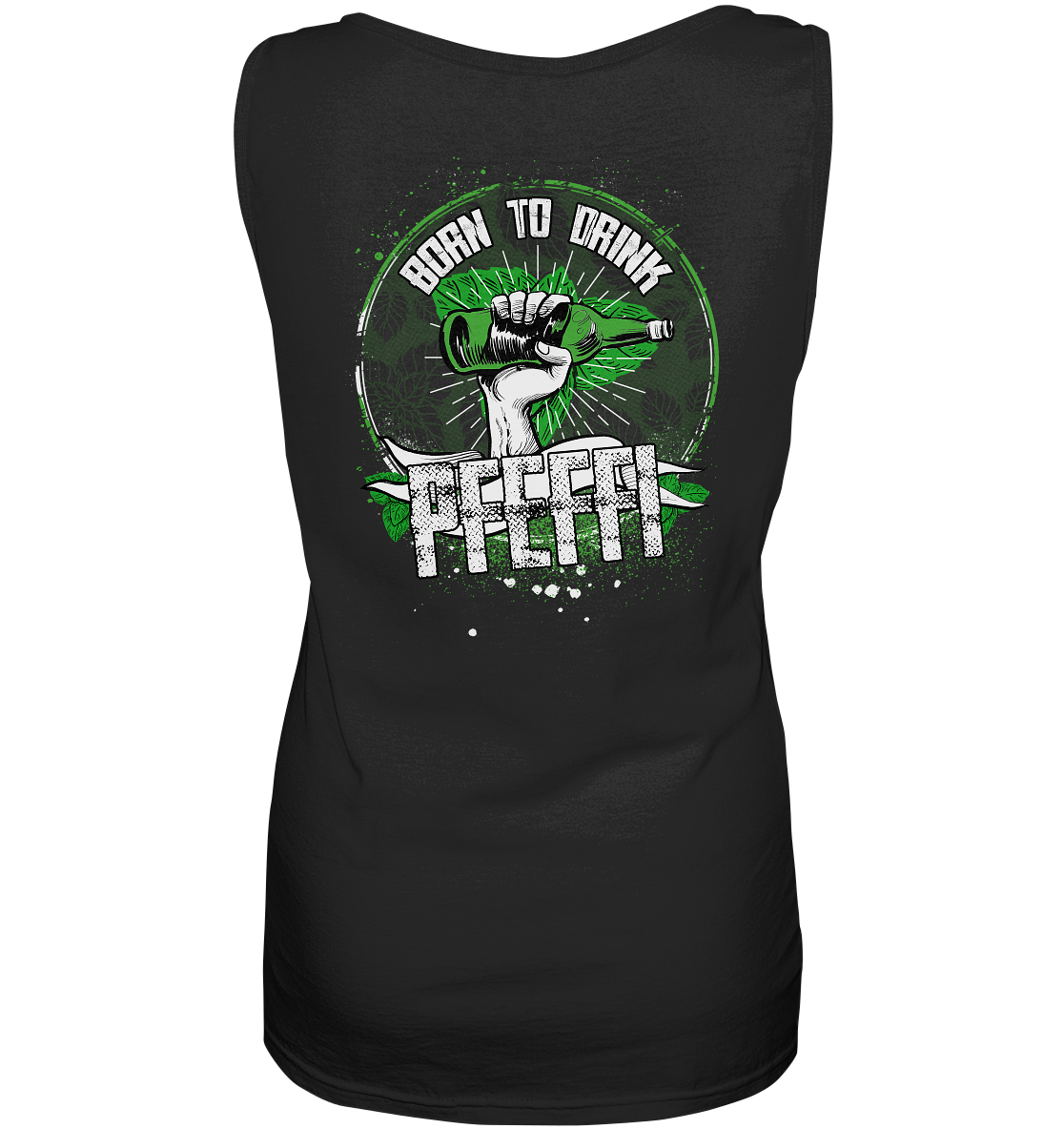 PfeffiSchwester - Born to drink Frauen Tank-Top