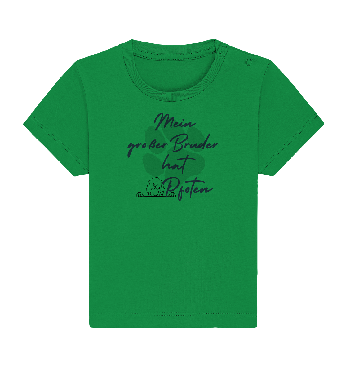 Mein Bruder hat Pfoten - Baby Organic Shirt