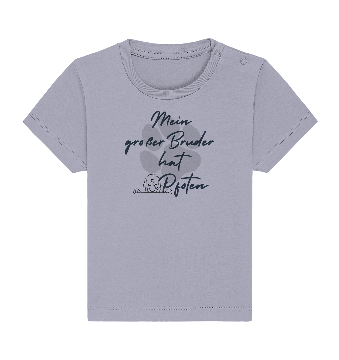 Mein Bruder hat Pfoten - Baby Organic Shirt