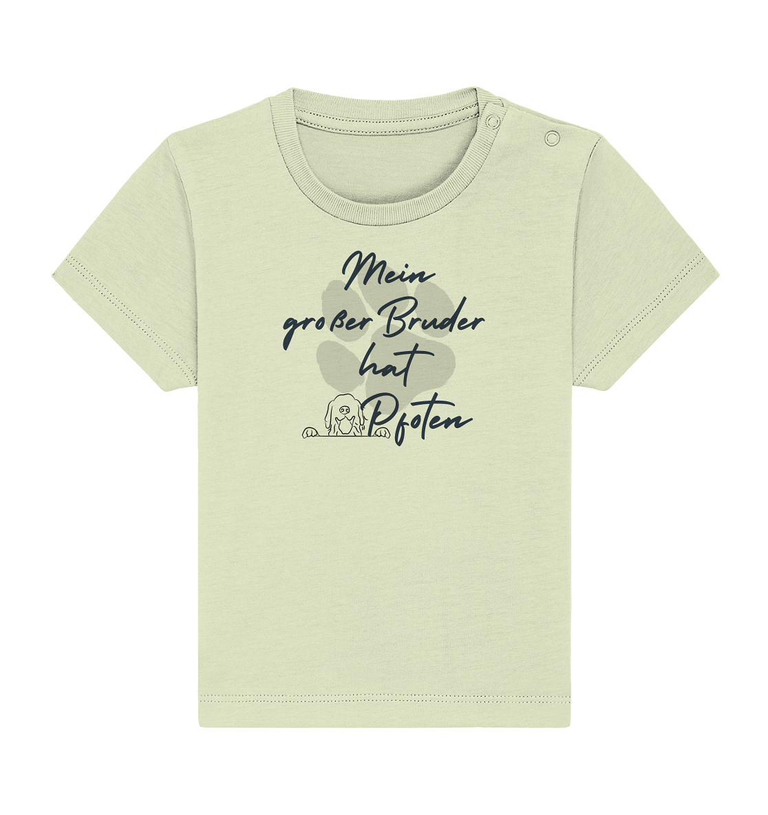 Mein Bruder hat Pfoten - Baby Organic Shirt