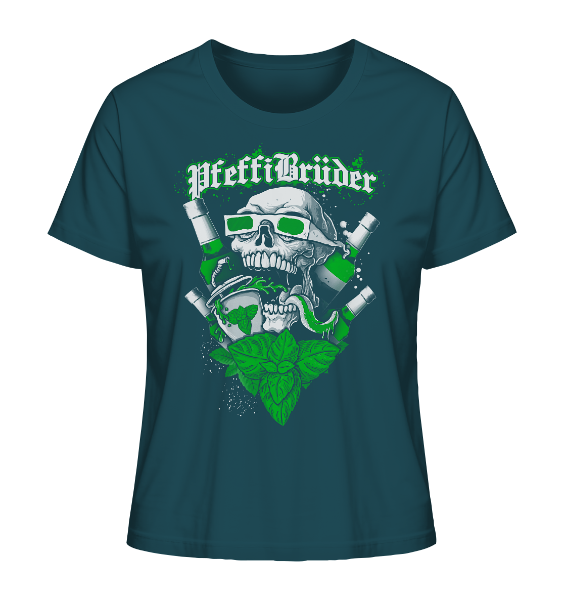 PfeffiBrüder - Skull Frauen Shirt