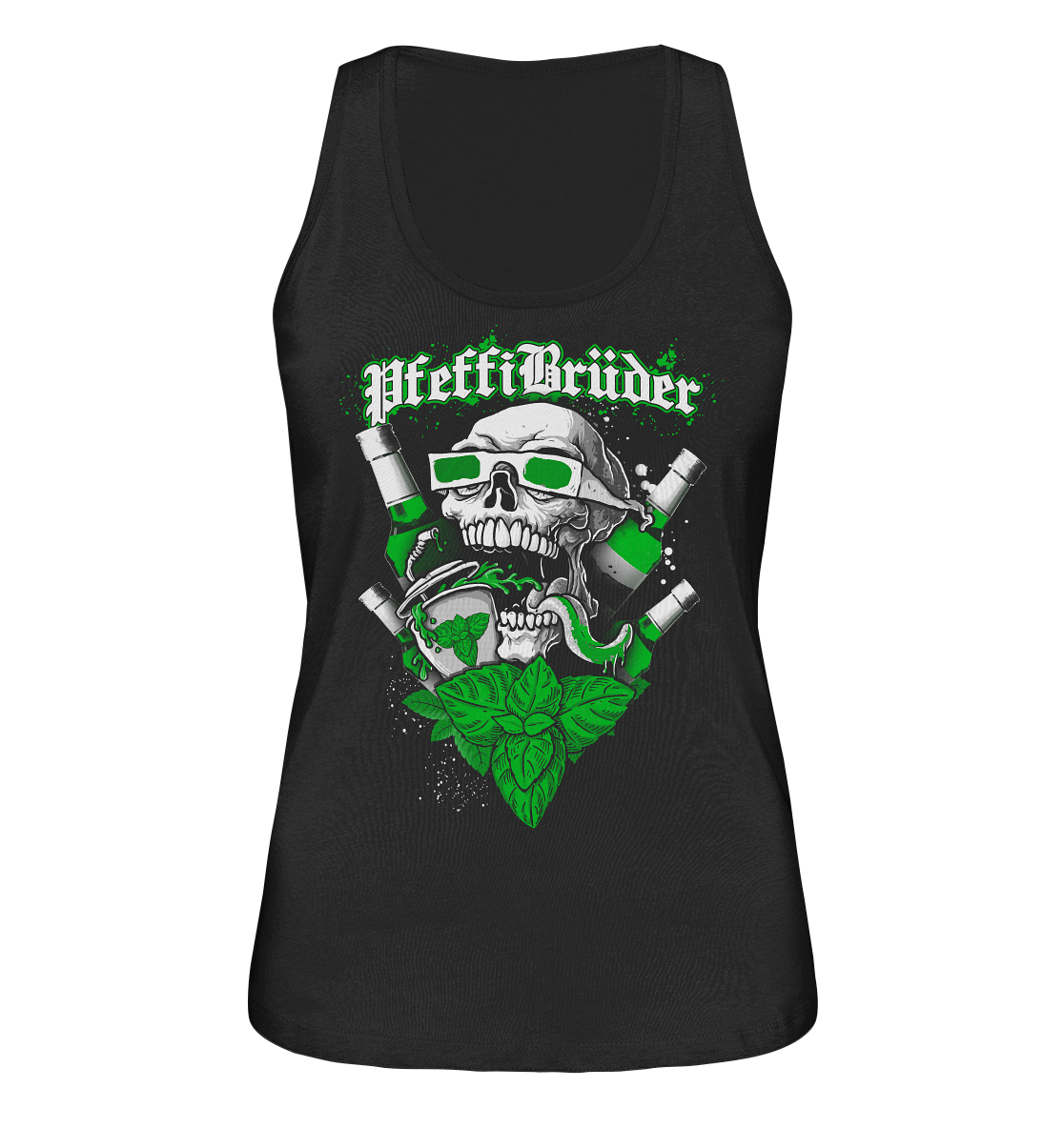 PfeffiBrüder - Skull Frauen Tank-Top