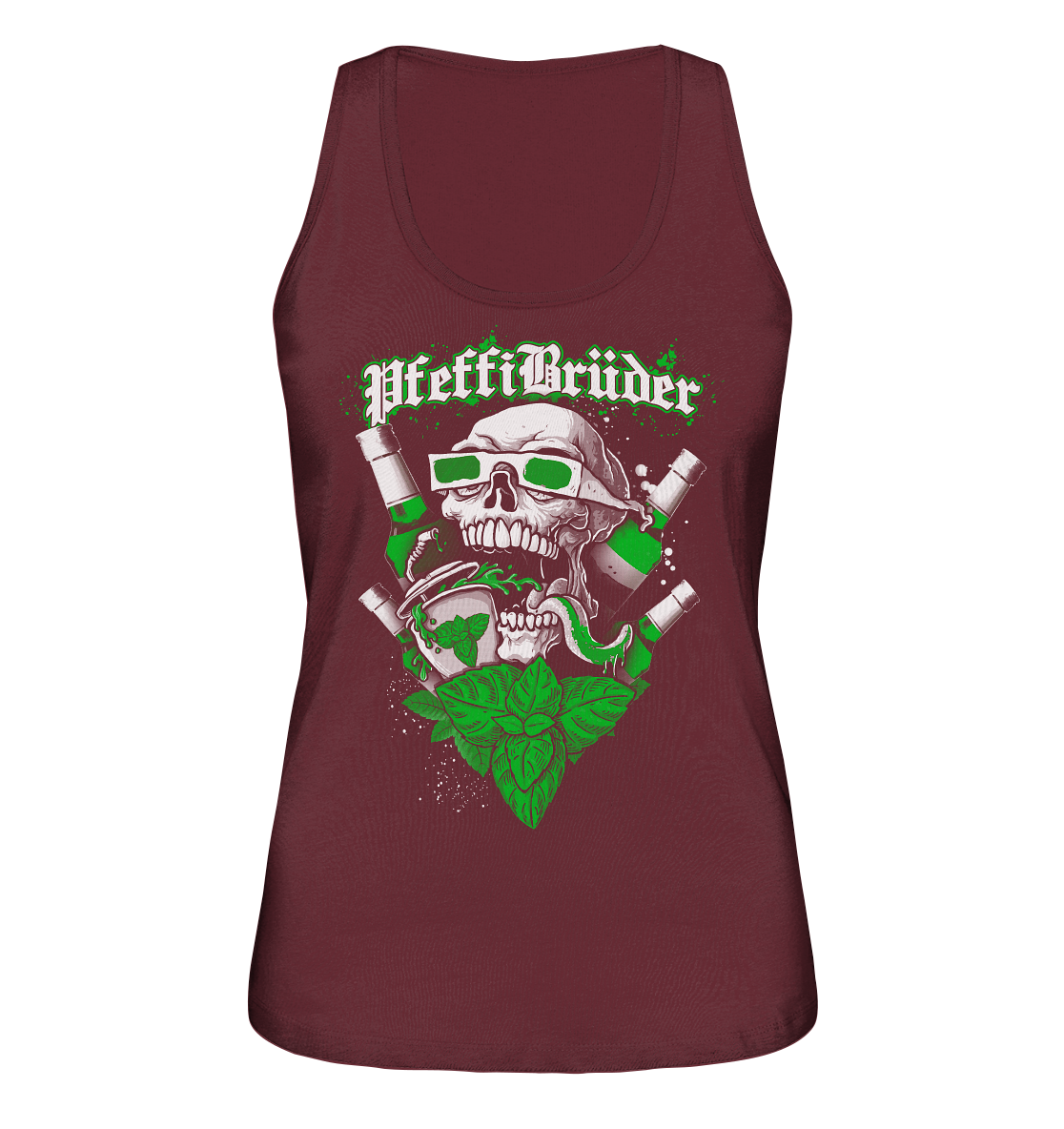 PfeffiBrüder - Skull Frauen Tank-Top