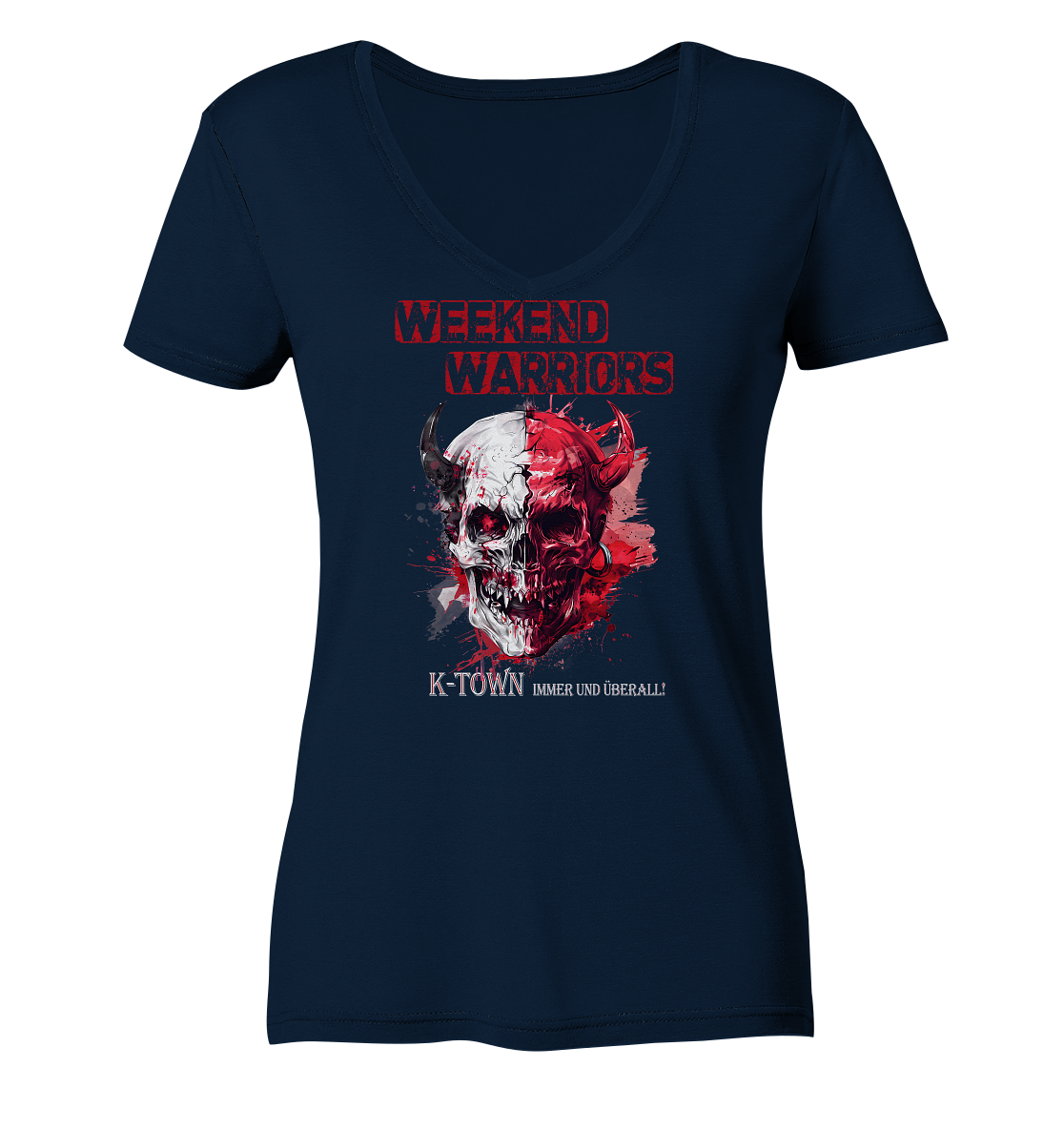 KL - Weekend Warriors Frauen V-Neck Shirt