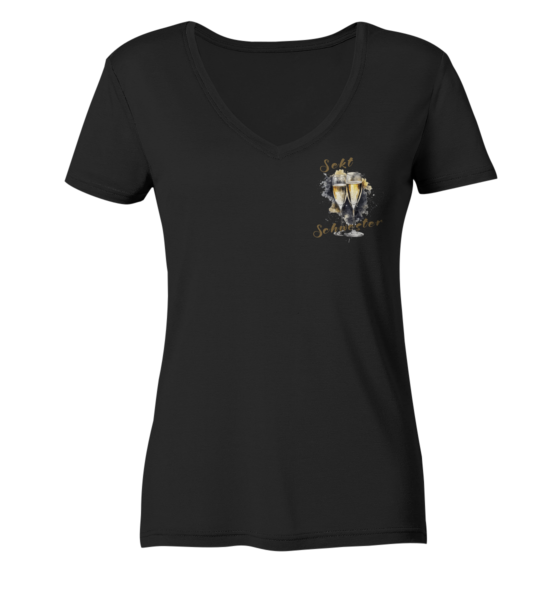 SektSchwester V-Neck Shirt