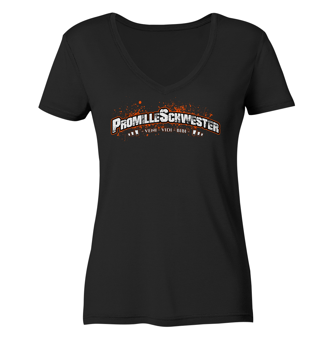 PromilleSchwester Frauen V-Neck Shirt