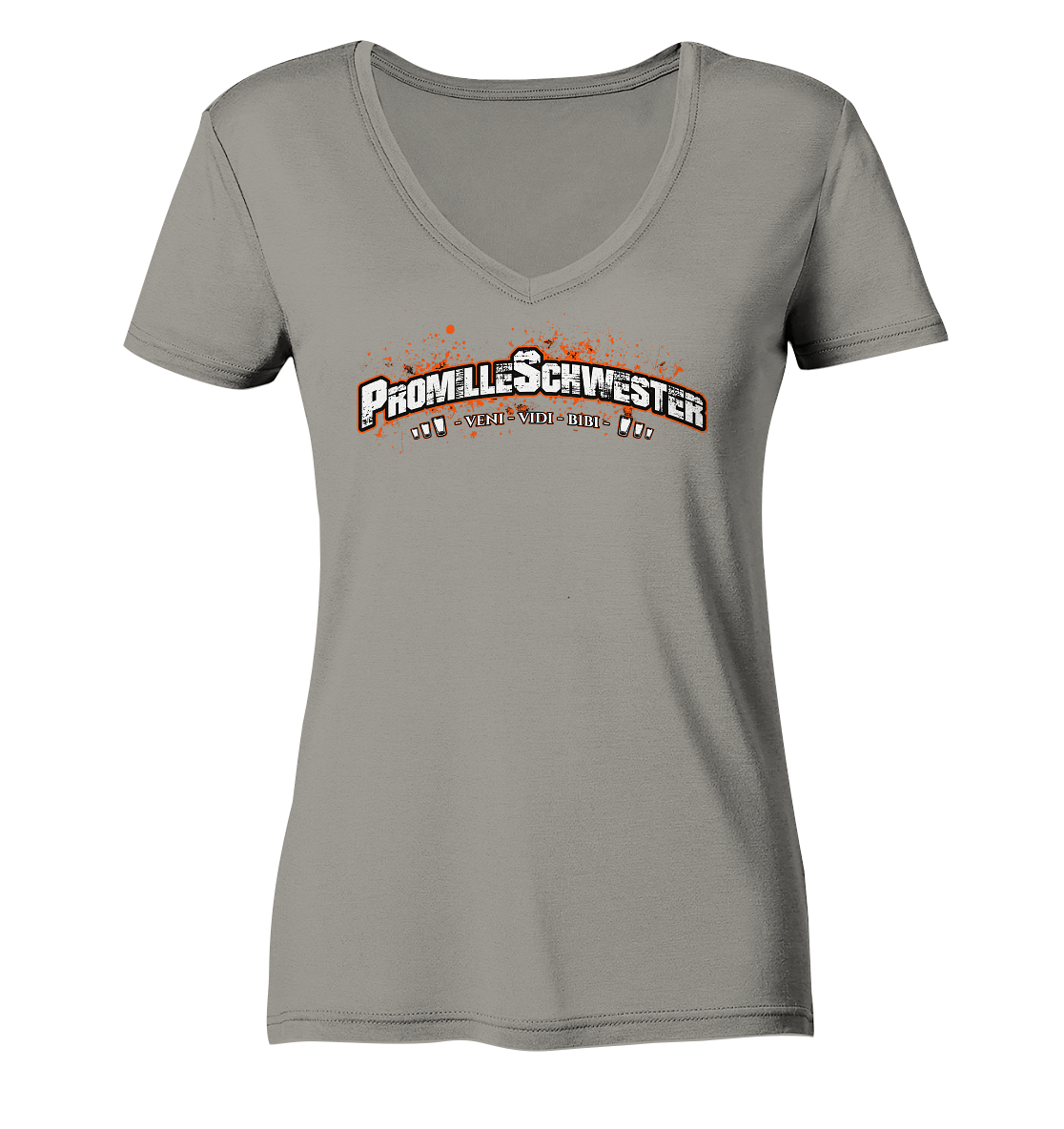 PromilleSchwester Frauen V-Neck Shirt