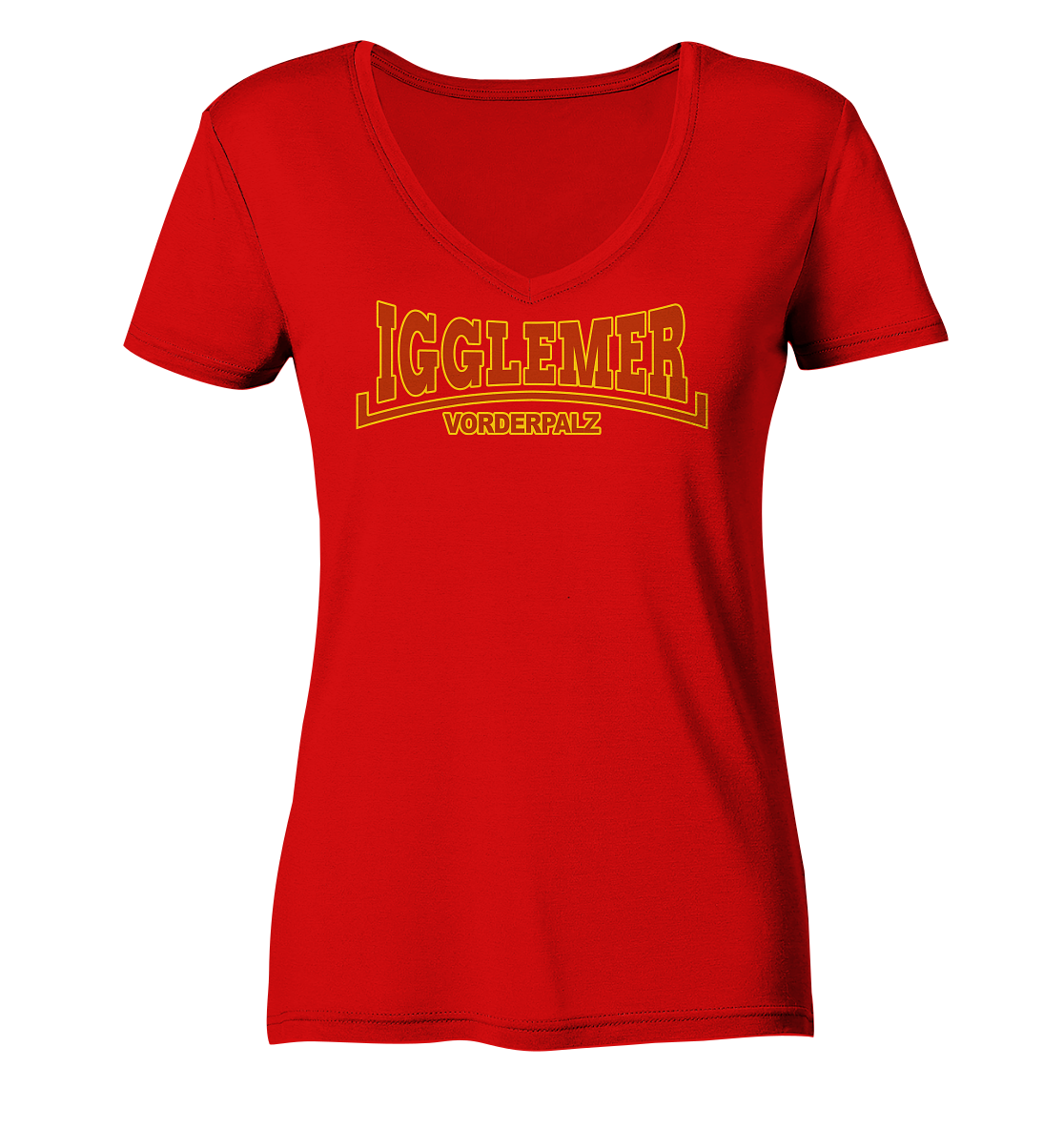 DorfLiebe - Igglemer - Frauen V-Neck Shirt