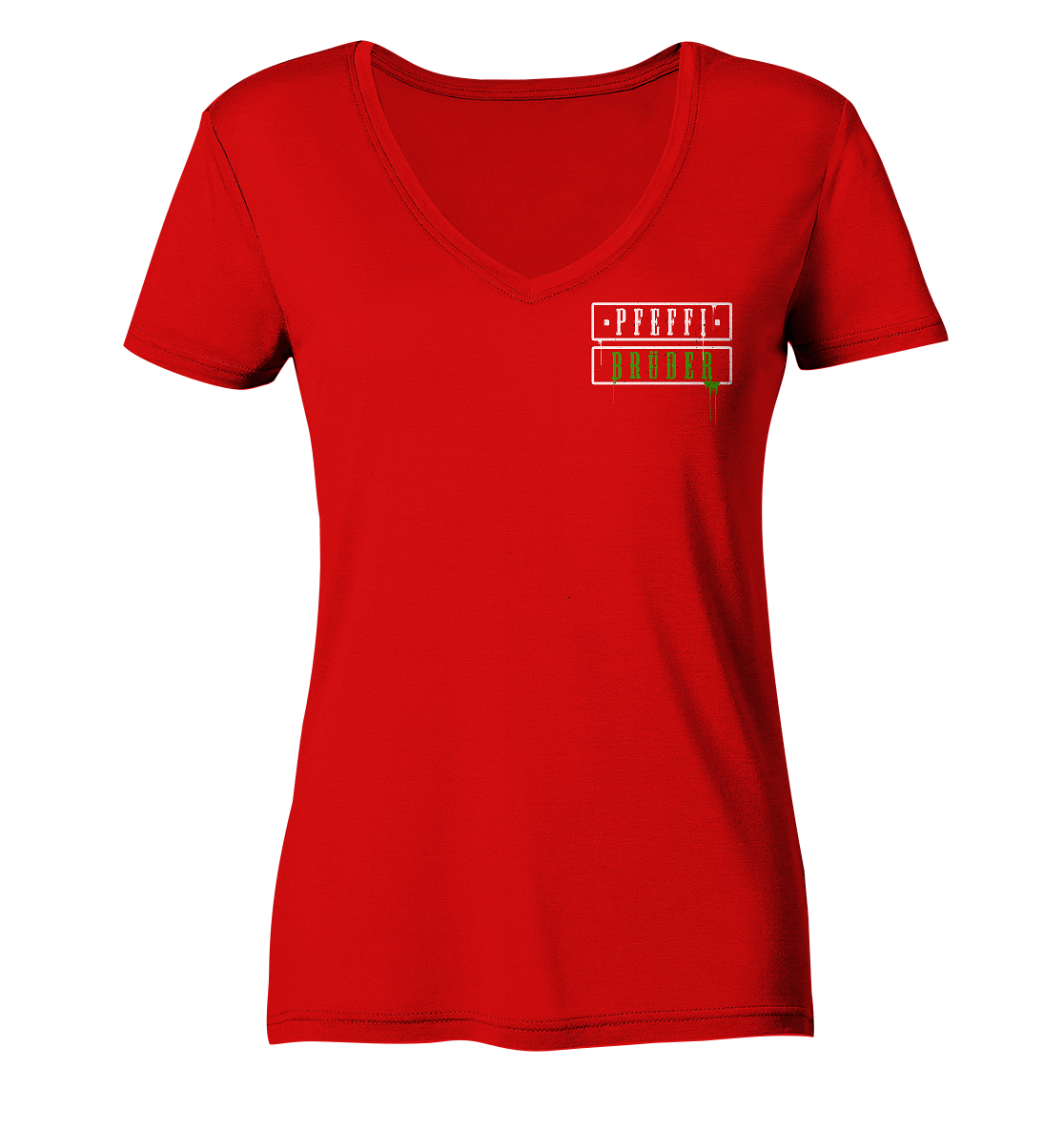 PfeffiBrüder - Immer voll Frauen V-Neck Shirt