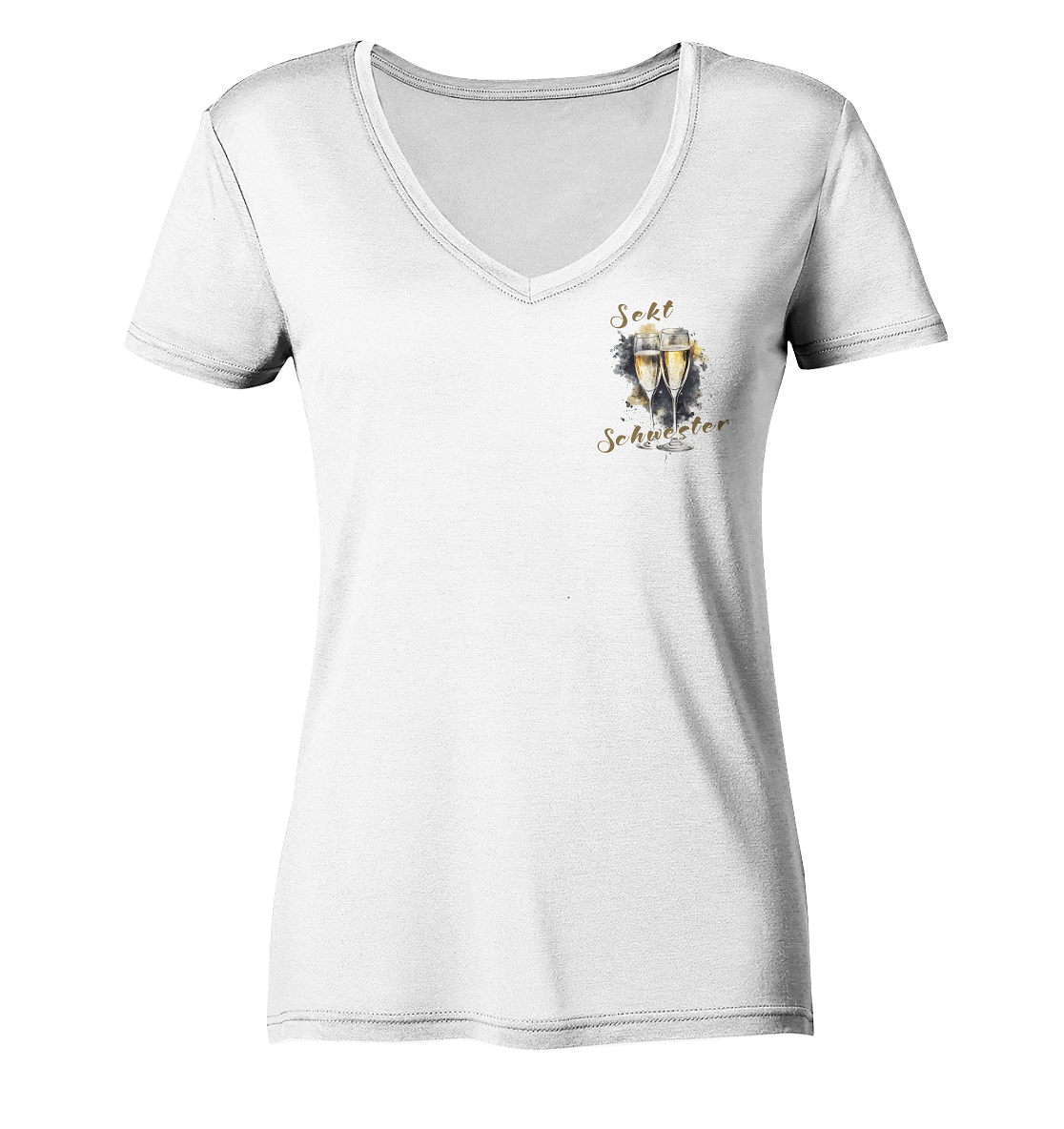 SektSchwester V-Neck Shirt