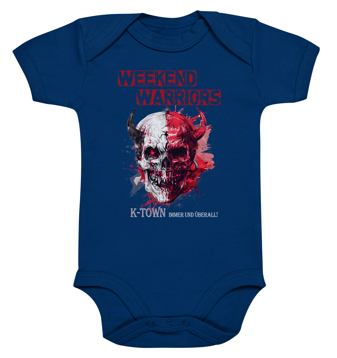 KL - Weekend Warriors Kinder - Organic Baby Bodysuit