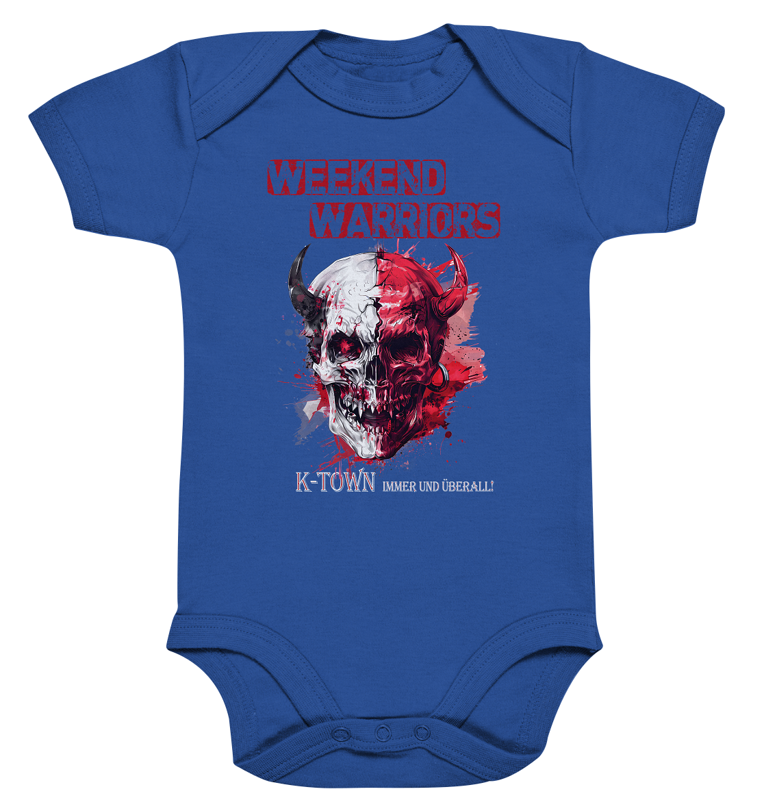 KL - Weekend Warriors Kinder - Organic Baby Bodysuit