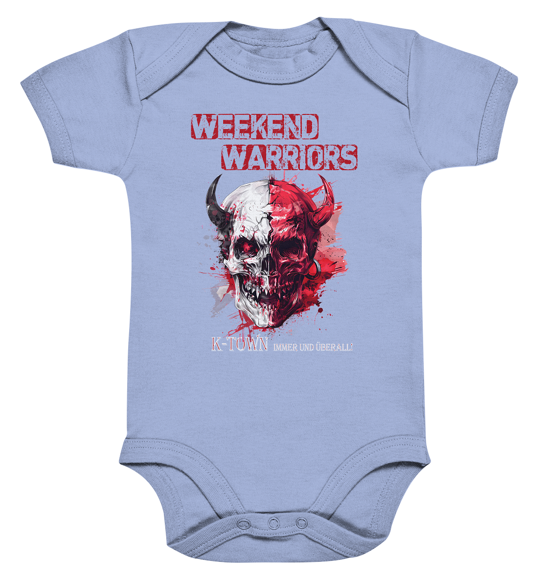 KL - Weekend Warriors Kinder - Organic Baby Bodysuit