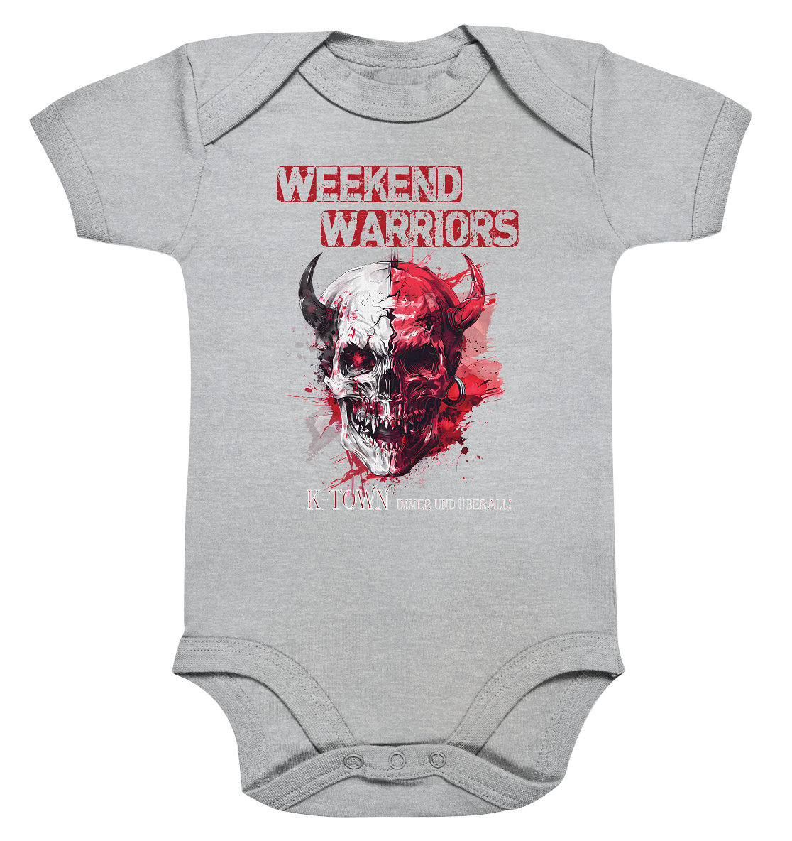 KL - Weekend Warriors Kinder - Organic Baby Bodysuit