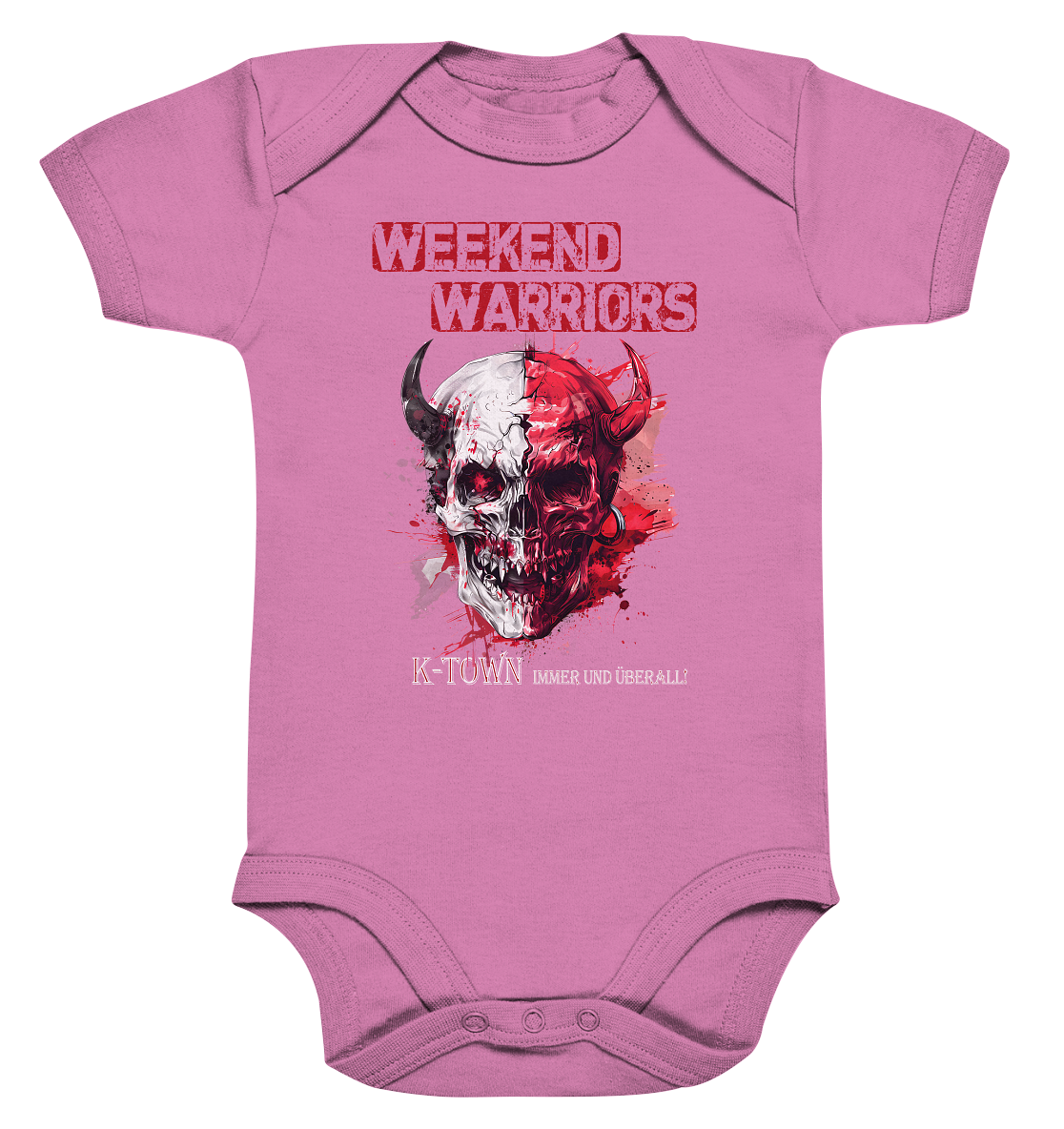 KL - Weekend Warriors Kinder - Organic Baby Bodysuit