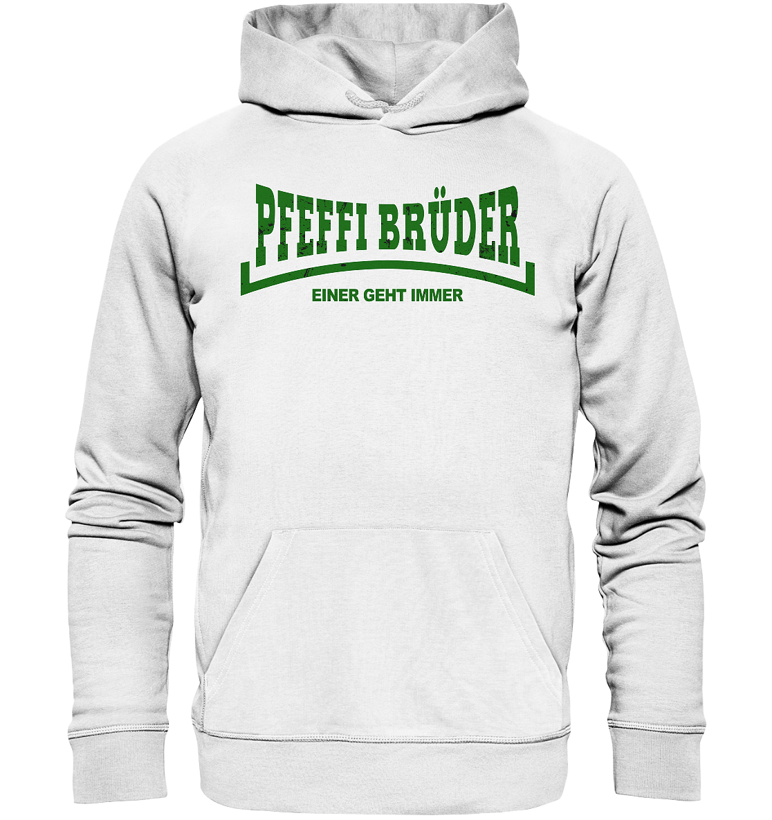 PfeffiBrüder - Einer geht immer - Organic Hoodie